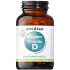 Viridian Organic Vitamin D2 400IU 60 Capsules