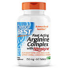 Doctor's Best Fast Acting Arginine Complex Complex Nitrosigine 60 Tabletter