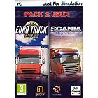 Euro Truck Simulator + Scania Truck Driving Simulator (PC)