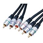 HQ Super Silver Component 3RCA - 3RCA 15m