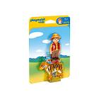 Playmobil 1.2.3 6976 Gamekeeper with Tiger