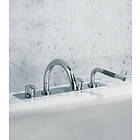 Vola BK12-20 Bathtub Mixer (Børstet Chrome)