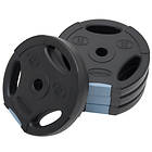 Viavito Tri Grip Vinyl Standard Weight Plates 4x2.5kg