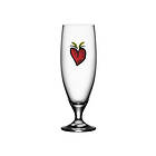 Kosta Boda Friendship Hearts Ölglas 50cl