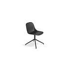Muuto Fiber Side Stol (snurr bas, klädd sits)