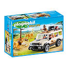 Playmobil Wild Life 6798 Aventuriers avec 4x4 et couple le lions