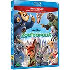 Zootropolis (3D) (Blu-ray)