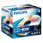 Philips CD-RW 700MB 12x 10-pack Jewelcase
