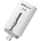 PNY USB 3.0 Duo-Link Lightning OTG 32GB