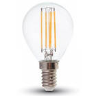 V-TAC LED Bulb P45 400lm 3000K E14 4W (Kan dimmes)