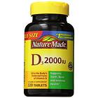 Nature Made Vitamin D3 2000IU 220 Tablets