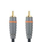 Bandridge Blue Coax 1RCA - 1RCA 1m