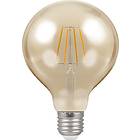 Crompton LED Antique-Bronze G95 Filament 410lm 2200K E27 5W (Dimmable)