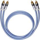 Oehlbach XXL Series 2 Cool Silver 2RCA - 2RCA 1,25m
