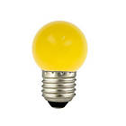 Bailey Lights LED Ball Yellow 30lm E27 1W