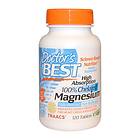 Doctor's Best High Absorption Magnesium 100mg 120 Tabletter