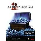 Guild Wars 2 Gem Card - 8000 Points