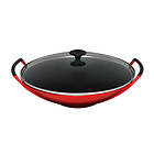 Le Creuset Støbejern Wok 30cm