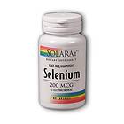 Solaray Selenium 200mcg 90 Capsules