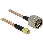 DeLock Antenna N-Contact - SMA F-M 1m
