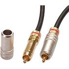 Deltaco Coax 1RCA - 1RCA 1m