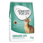 Concept for Life Cat Adult Sterilised 3kg