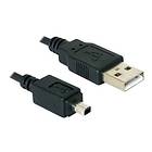 DeLock Camera USB A - USB Mini-B 4-pin 2.0 1.5m