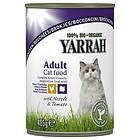 Yarrah Cat Adult Cans Chunks 24x0.405kg