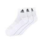 Adidas 3 Stripes Performance Ankle Half Cushioned Sock 3-Pack