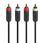 Exibel 2RCA - 2RCA 1.5m