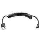 Tripp Lite Coiled USB A - Lightning 1,2m