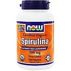 Now Foods Spirulina 500mg 200 Tabletter