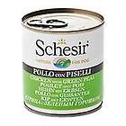 Schesir Dog Cans Chicken & Green Peas 0.285kg
