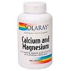 Solaray Calcium and Magnesium 90 Kapsler