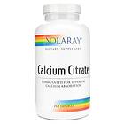 Solaray Calcium Citrate 240 Capsules
