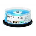 HP CD-R 700MB 52x 25-pack Spindel