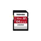 Toshiba Exceria N302 SDXC Class 10 UHS-I U3 90MB/s 64GB