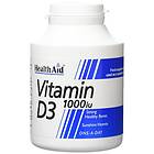 HealthAid Vitamin D3 1000IU 1000 Tablets