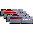 G.Skill Trident Z Silver/Red DDR4 3300MHz 4x16GB (F4-3300C16Q-64GTZ)