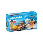 Playmobil City Action 5396 Aircraft Tug with Ground Crew