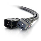 C2G Lock IEC C20 - IEC C19 0,9m