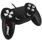 Subsonic Pro5 Black and White Wired Controller (PS4)