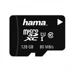 Hama microSDXC Class 10 UHS-I U1 80MB/s 128GB
