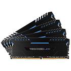 Corsair Vengeance Blue LED DDR4 3200MHz 4x16Go (CMU64GX4M4C3200C16B)