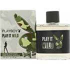 Playboy Play It Wild After Shave Lotion Splash 100ml