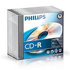 Philips CD-R 700MB 52x 10-pack Slimcase