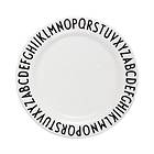 Design Letters AJ Vintage ABC Melamin Tallerken Ø20cm