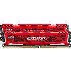 Crucial Ballistix Sport LT Red DDR4 2400MHz 2x16GB (BLS2K16G4D240FSE)