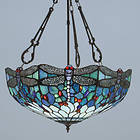 Interiors 1900 Tiffany Dragonfly Inverted (Large)