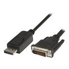 MicroConnect DVI-D - DisplayPort 3m